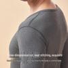 Langsha Unisex Thermal Underwear Set with Wool & Silk