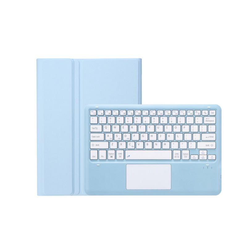 IPad Pro 12.9 Inch Case With Detachable Bluetooth Keyboard Folio Cover TPU Soft Shell Stand Anti-Shock Magnetic Sleep Wake