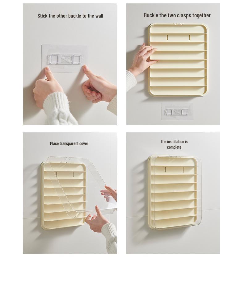 Mengli Wall-Mounted Transparent Display Box for Figures - Dustproof Storage Cabinet 