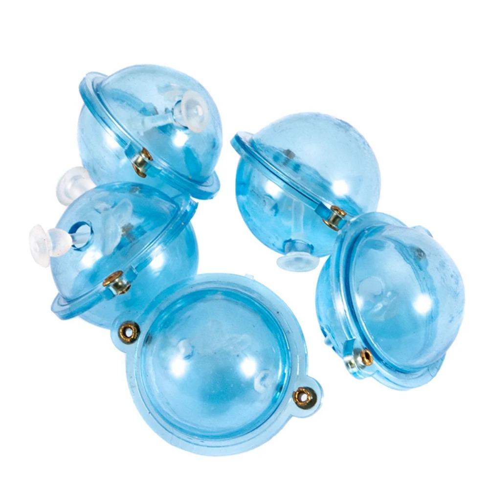 5 Pieces/set Fishing Float Transparent Bead Hollow Bubble Surface Float Casting ABS Plastic Outdoor Fishing Accessories