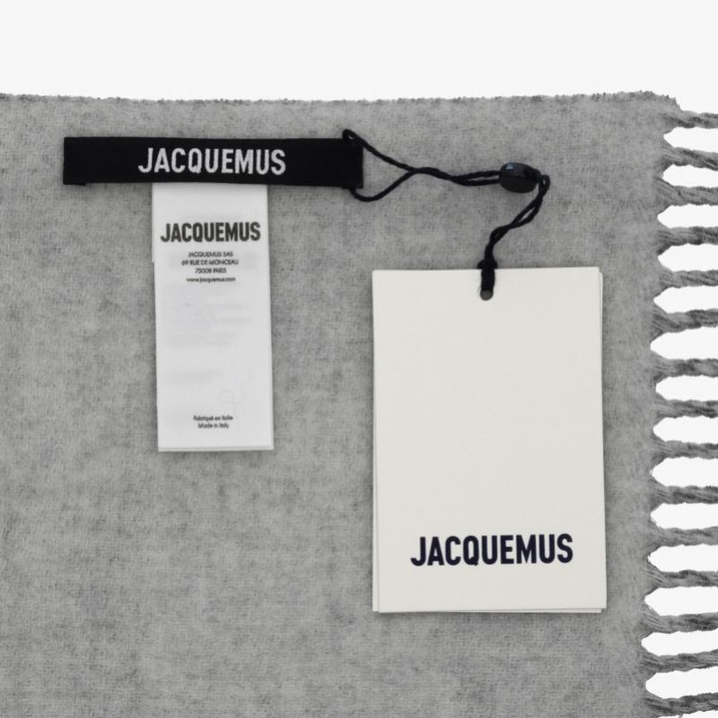 Jacquemus Logo Fransen Schal Le Sharpe Ronde Carre Acu00579aot4044