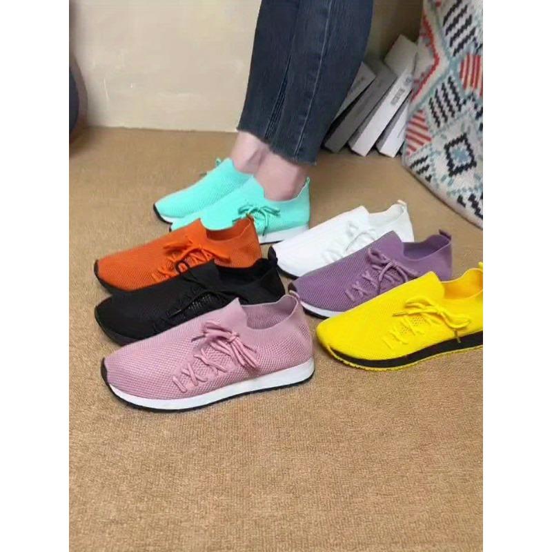 One Foot Stirrup Half Toe Casual Shoes Mom Driving Shoes Mesh Sneakers Heel-less Walking Shoes