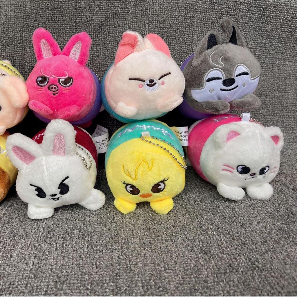 STAY THE VICTORY Schlüsselanhänger: SKZ Mini Felix & Bang Chan Puppen