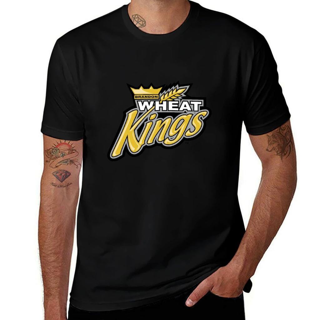 Brandon Wheat Kings T-Shirt Utility Arbeits-Kurzarmtop