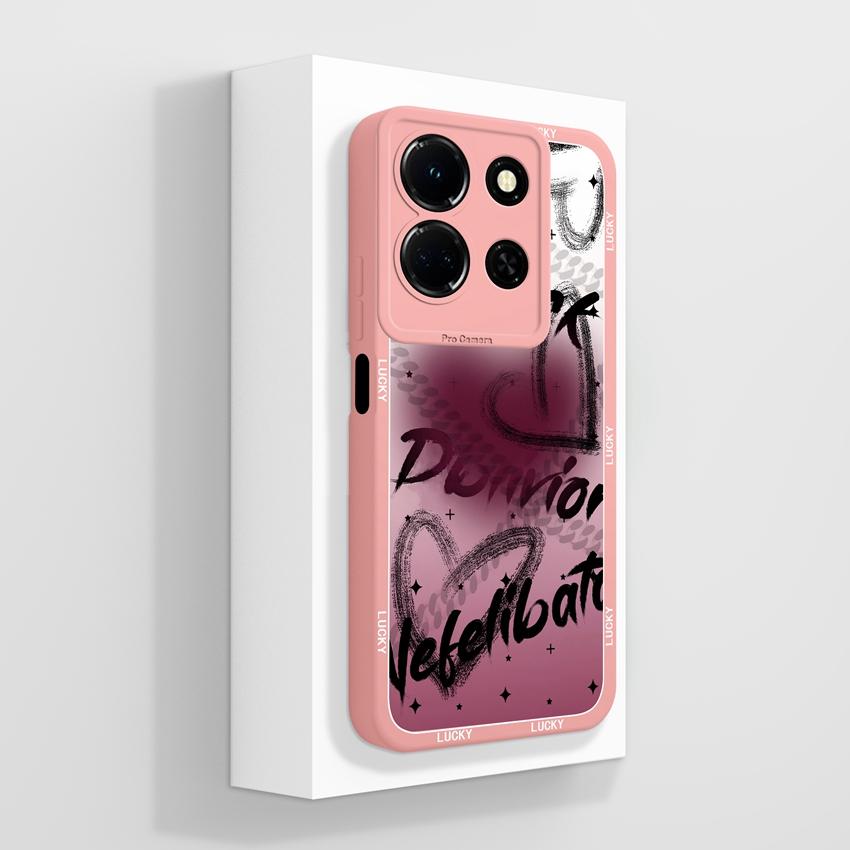 For Infinix Note 30 40 50 Pro Plus 50S 50x Beautiful Crystal Butterfly Phone Cases Screen Protector Liquid Silicone Dustproof Shell For Infinix Casing