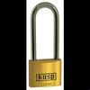 Padlocks - KASP - K12540L63 - Yellow Gold - Metal - Key Lock