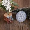 Christmas Snowflake Pendants Crystal Mirror Epoxy Resin Silicone Mold Xmas Holiday Ornament Resin Molds For Jewelry Making Craft