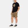 Coach SS23 Men's All-Over Logo Print Drawstring Swim Trunks Khaki CG112-OFZ-
