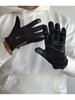 Motorcycle Gloves Winter Thermal Fleece Lined Winterhermal Skin-Friendly Cycling Waterproof Antislip Touch Screen Warm Ski Glove