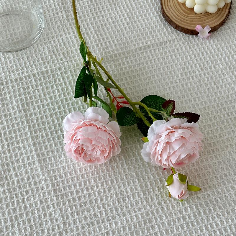 Premium Peony Artificial Flowers - Elegant Home & Table Decor, Perfect for Photography
