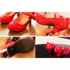 Girls Leather Shoes Autumn Bowtie Sandals New Children Shoes High Heels Princess Sweet Sandals For Girls SZ107