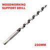 Powerful and Smooth For Wood Drilling 230mm Long Drill Bit for For Woodworking