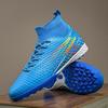 2025 new high-top AG long nails TF broken nails outdoor students adult game training football shoes men