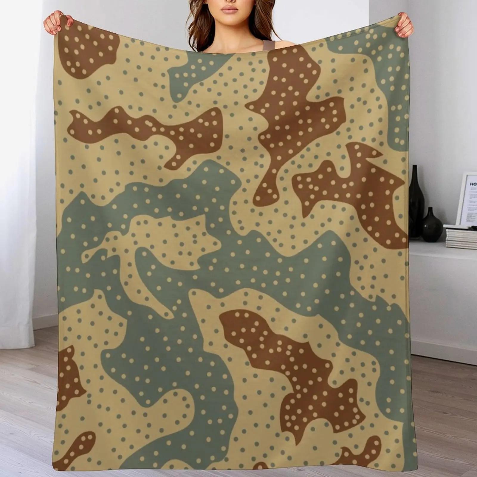 Panther Ambush Camouflage Throw Blanket Fluffy Cozy Throw Blanket for Home Decor Size: 75*100cm, Weight: 230 GSM