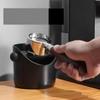 Zmart Coffee Grounds Bucket, Home Espresso Machine Handle, Knock Box, Container Organizer, ABS Grounds Slot, Waste, Grounds Recycling Bin, Coffee