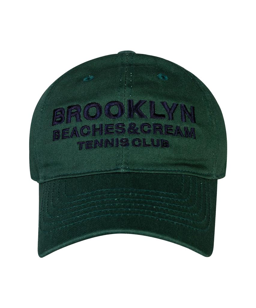 Bichiseuaenkeulim Brooklyn Tennis Club Ball Cap-Dark Green