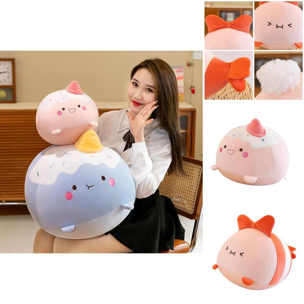 Cheerful Food-themed Stuffed Toy For A Fun And Relaxing Day