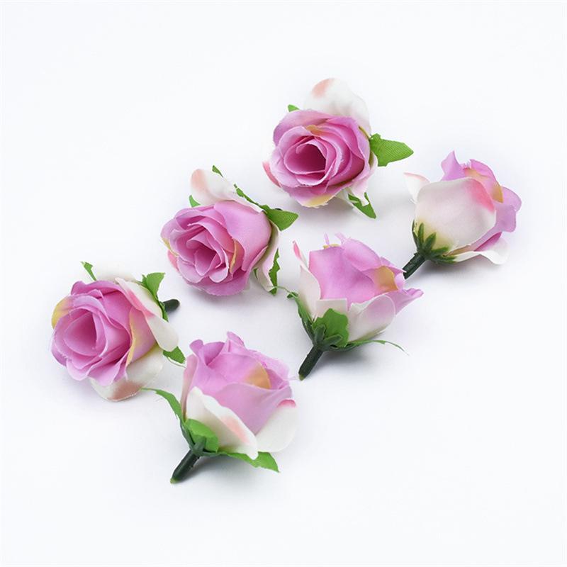 

Искусственные шелковые головки роз для DIY украшений дома, свадьбы и праздников