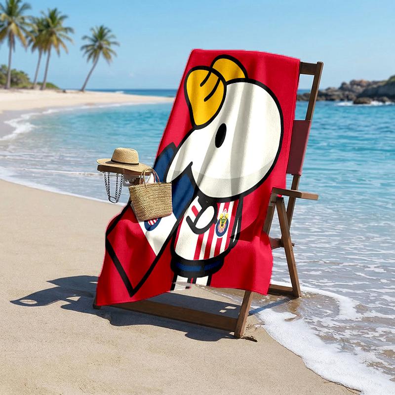 Usa Fc Fashion Beach Towel: Ideal for Summer Adventures Soft, Absorbent and Quick Drying Suitable for Swimming and Bathing