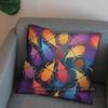 2D Colorful Beetles Art Pillow For Home Decor Pattern Cushion Cover Suitable For Sofa Bedroom Car Pillow Cover