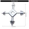 Multipurpose 4 In 1 Drill Chuck Key Wrench 4 Head Professional Chuck Key for Most Power Tool and Drilling Machines