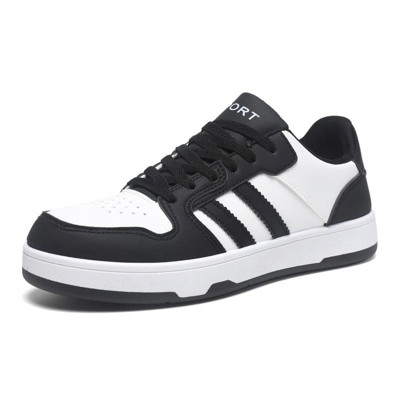 Soft baseplate shoes sports shoes new breathable simple casual shoes comfortable 39 чёрный