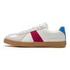 Yunchuan Mens Low Top Skate Shoes White Red AGCS289-3