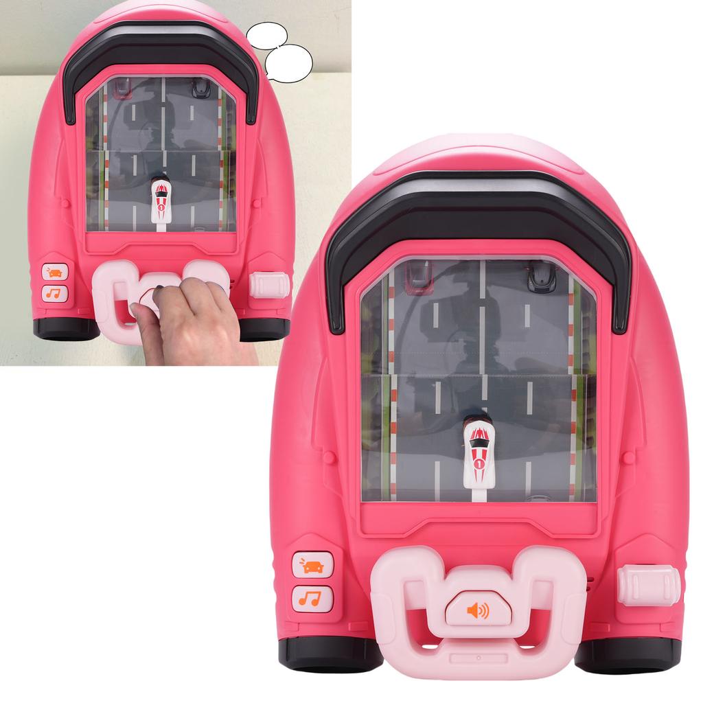 Steering Wheel Racing Car Toy Parent and Child Interactive Racing Game Console for Children