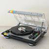 MOC Classic Festival Retro Record Player Building Blocks Model Music Player Assemble Bricks Birthday Toy Gift For Kid Adult