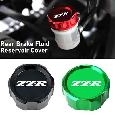 DLA KAWASAKI ZZR250 ZZR400 ZZR600 ZZR1100 ZZR1100D ZZR1200 ZZR1400 ZRX1100 ZRX1200 Tylny Zbiorniczek Płynu Hamulcowego Pokrywka