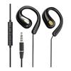 Open Ear Earphones, Wired, with Microphone, 3.5mm Headphones, Ear Hanging, Listening Without Blocking Your Ears, Open Earphones with Microphone,