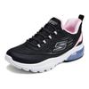 Skechers Girls Non-Slip Durable Low-Top Casual Shoes Kids sneaker Black 303944L-BLK