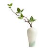 White Vase Desktop Flower Arrangement Table Hydroponics Green Plant Flower Decorative Flowerpot Decorations Home Decor Vases