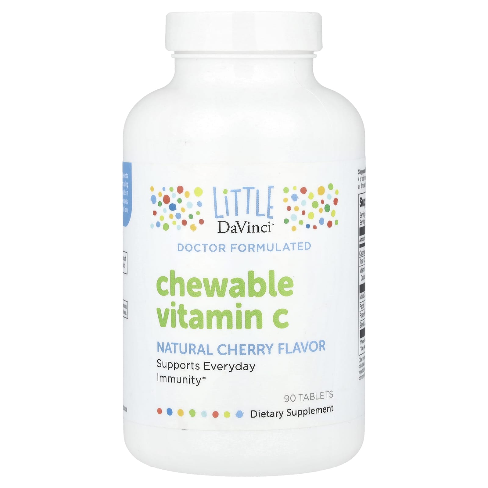 

Chewable Vitamin C, Natural Cherry Flavor, 90 Tablets