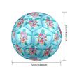 1pc Sea Turtle Flowers Theme Soccer Ball Football, Size 5, Lightweight PVC, Outdoor Training Soccer Ball,Gift J61413