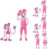 Playful Poppy Playtime Mommy Cosplay Costume For Kids Perfect For Halloween And Carnivals