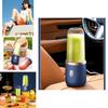 Usb Rechargeable Juicing Bottle With Blade Heads For Travel And Fitness Enthusiasts