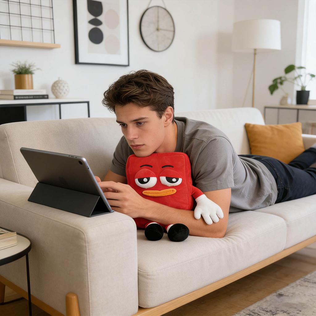 Plush Doll, Toy Gift, Cartoon , Children's Rag Doll, Children's Gift Pillow