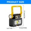 Portables Powerful Torches Solars Rechargeable Repair Emergencyies Light with Energy Efficient Battery