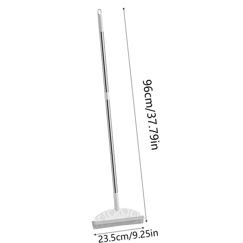 Bathroom Floor Brush Tile Cleaning Scrubber Adjustable Floor Scrubber Broom Bristle Scrubbing Brush With Extended Handle For