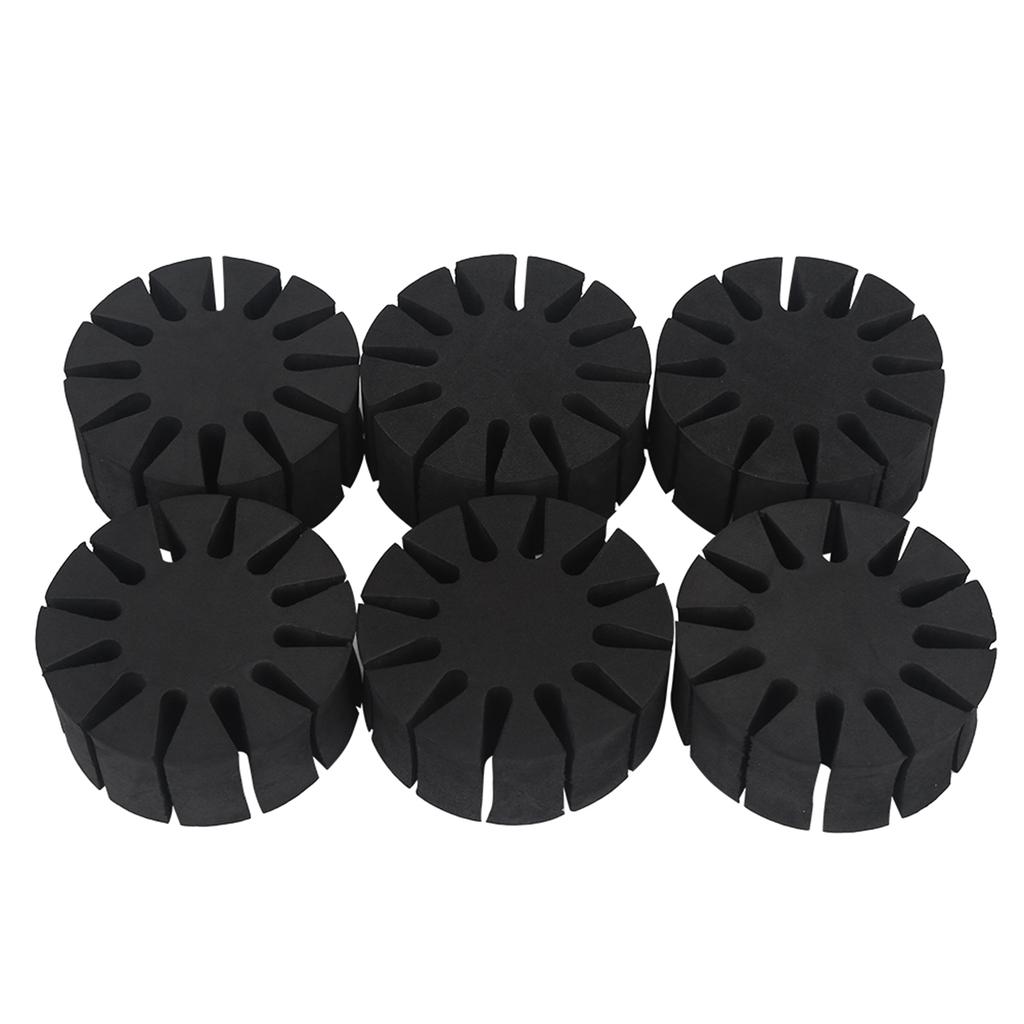 6 Pcs Durable EVA Foam Round Rack Arrow Separator Holder Outdoor Hunting Archery Accessory
