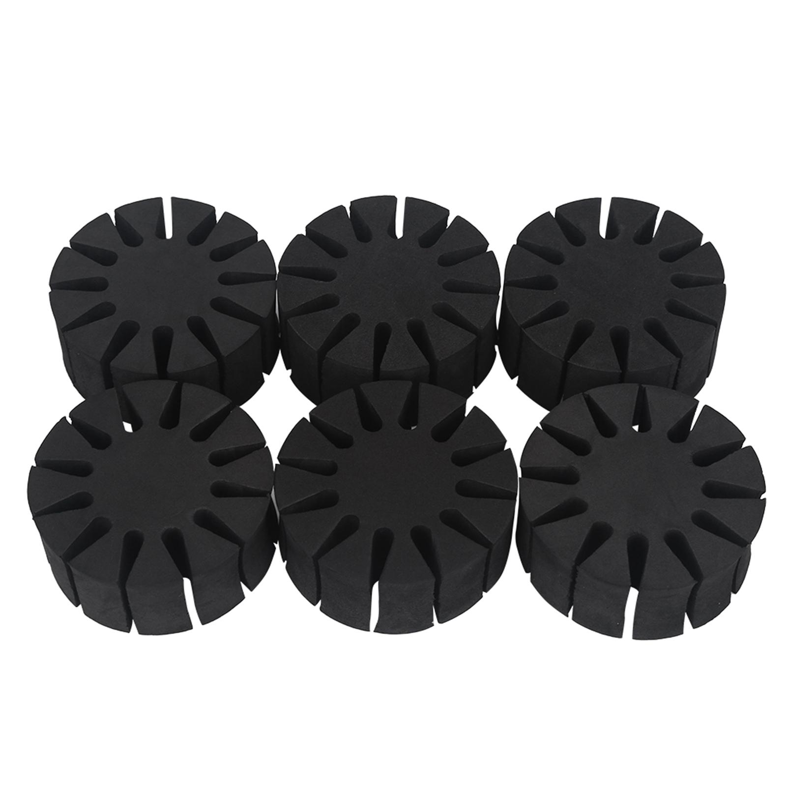 

6 Pcs Durable EVA Foam Round Rack Arrow Separator Holder Outdoor Hunting Archery Accessory
