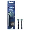 Brossette À Dents - ORAL-B - Cross Action - Noir - Pack De 2 - Tête De Rechange