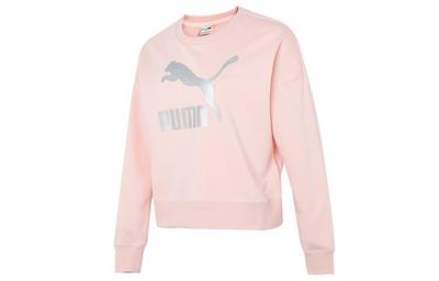 CLASSICS Sweatshirts Women's Pink Crew Neck Moderate Regular 535276-66