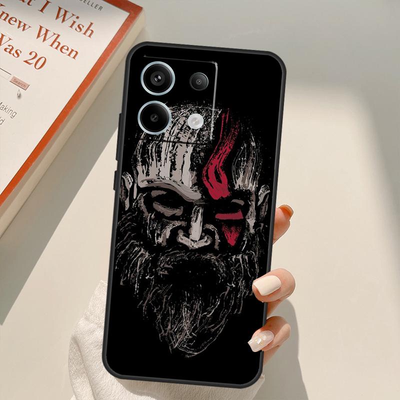 

God of War Funda For Xiaomi Redmi Note 14 10 11 12 13 15 Pro Plus Case For Redmi 15 14C 10C 12C 13C 15C Redmi Note 13 4G