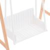 TOYANDONA Mobili in Miniatura per Casa delle Bambole Sedia a Dondolo Modello a Dondolo in PLA Accessorio Gioco Interattivo Decorazione Cortile Casa delle Bambole Il Mio