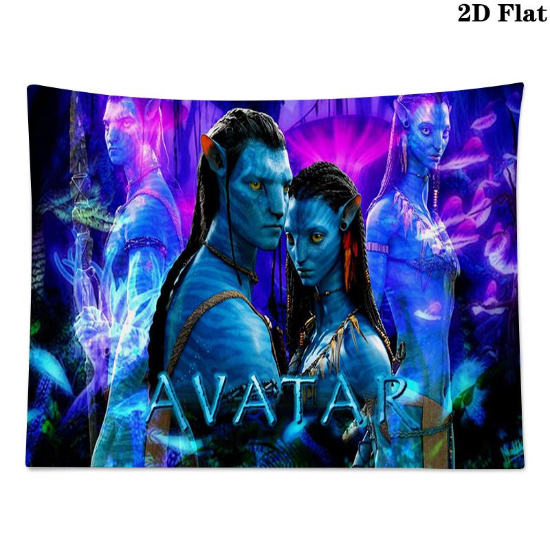 Avatar Wall Tapestry Aesthetic Wall Hanging Printed Fabric Blanket Decorative Tapestries for Bedroom Living Room Home Decor