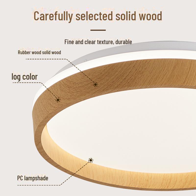 Moderne LED-Deckenleuchte im japanischen Stil für Schlafzimmer oder Arbeitszimmer