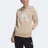 Adidas Sweatshirts Women's Flesh Hooded Moderate Regular H07891