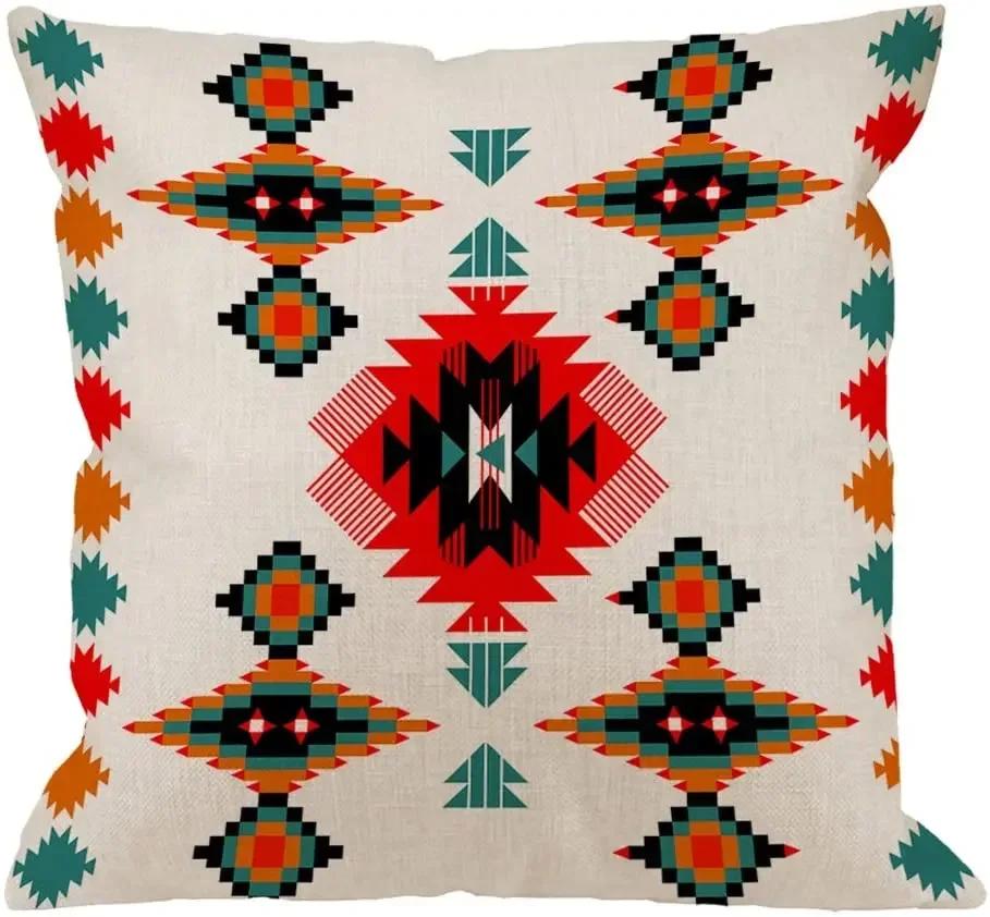 Throw Pillow Case Cotton Linen Square Cushion  Pillowcase  Home Decorative Sofa Armchair Bedroom Livingroom